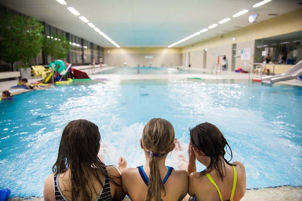 Das Schwimmbad in Biberach verfügt auch über ein Nichtschwimmerbecken